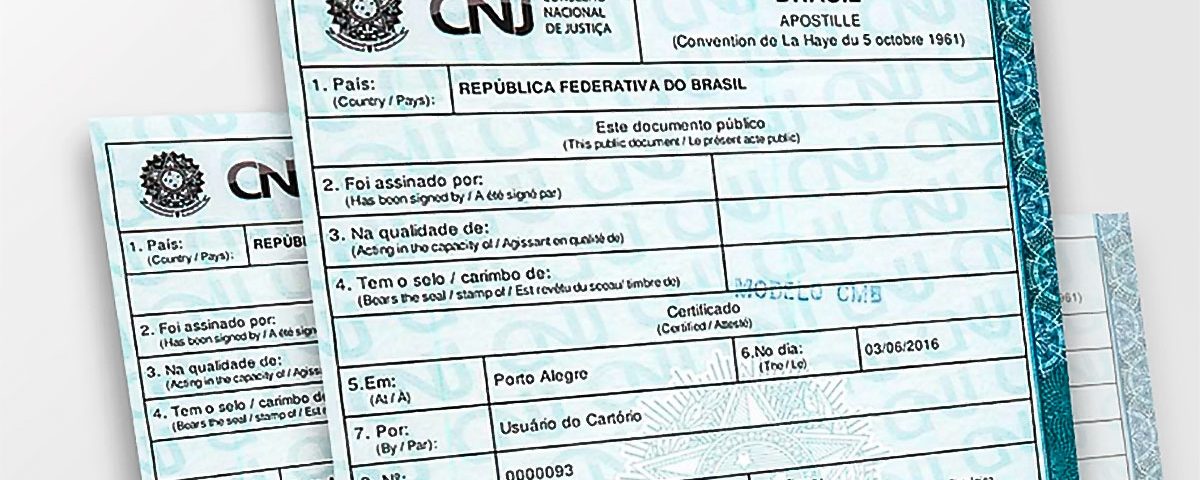 Apostilamento, ou Apostila da Haia, certifica a tradução de documentos