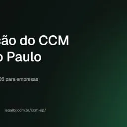 Alteração do CCM em São Paulo: como alterar o cadastro na Prefeitura (2026)