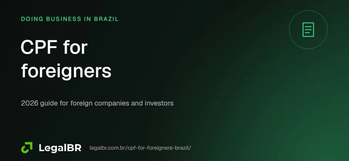 CPF for Foreigners: How to Get a Brazilian Tax ID from Abroad (2026)