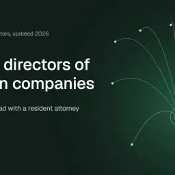Cover illustration: foreign directors managing a Brazilian company from abroad