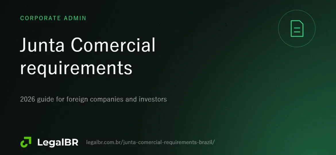 Junta Comercial Requirements: Defect Notices, Deadlines and Appeals