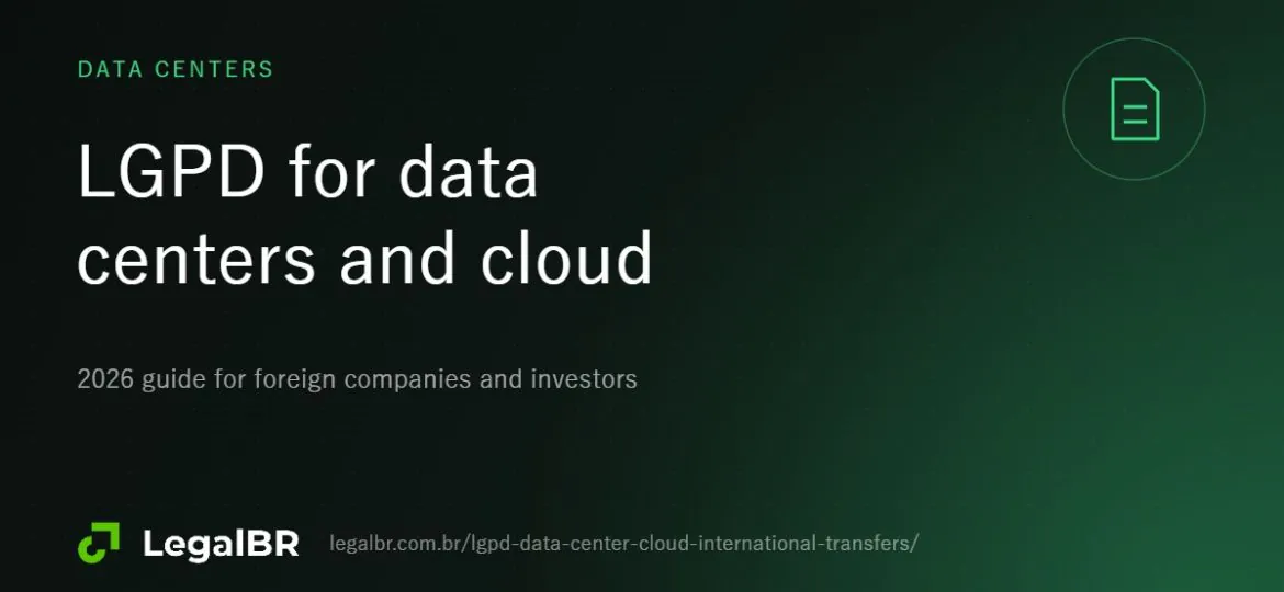 LGPD for Data Center and Cloud Operators: Roles, Security and International Data Transfers