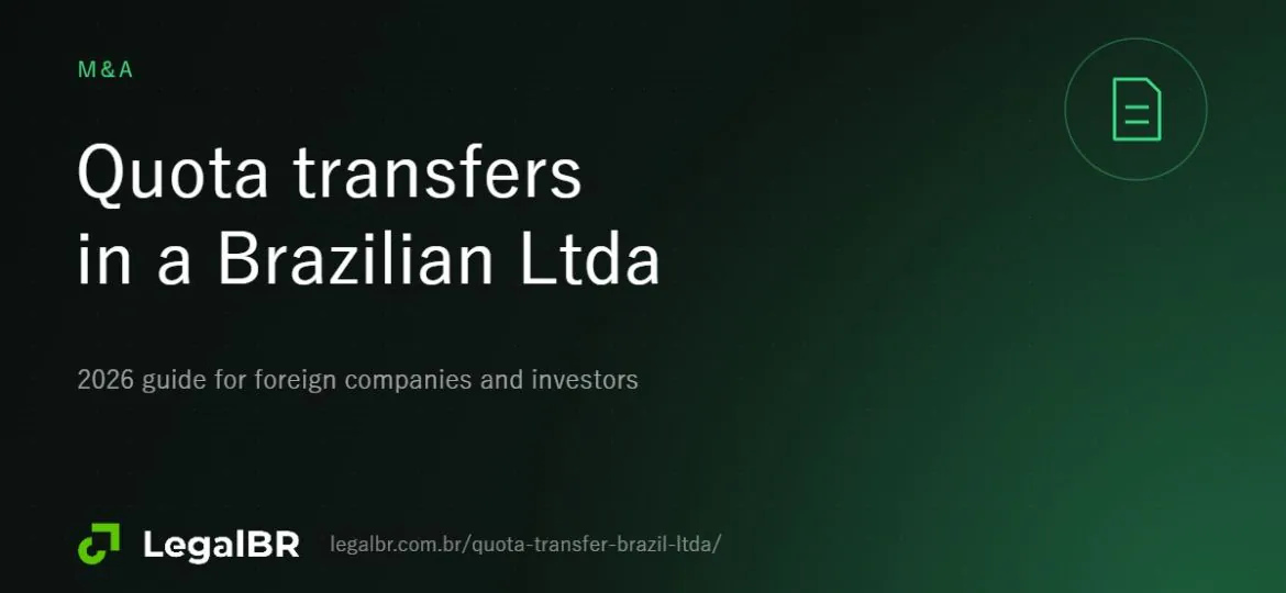 Transferring Quotas of a Brazilian Ltda Between Foreign Shareholders